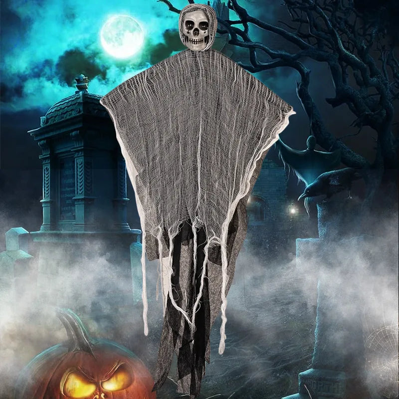 Ghost Ornament Haunted House Halloween Party
