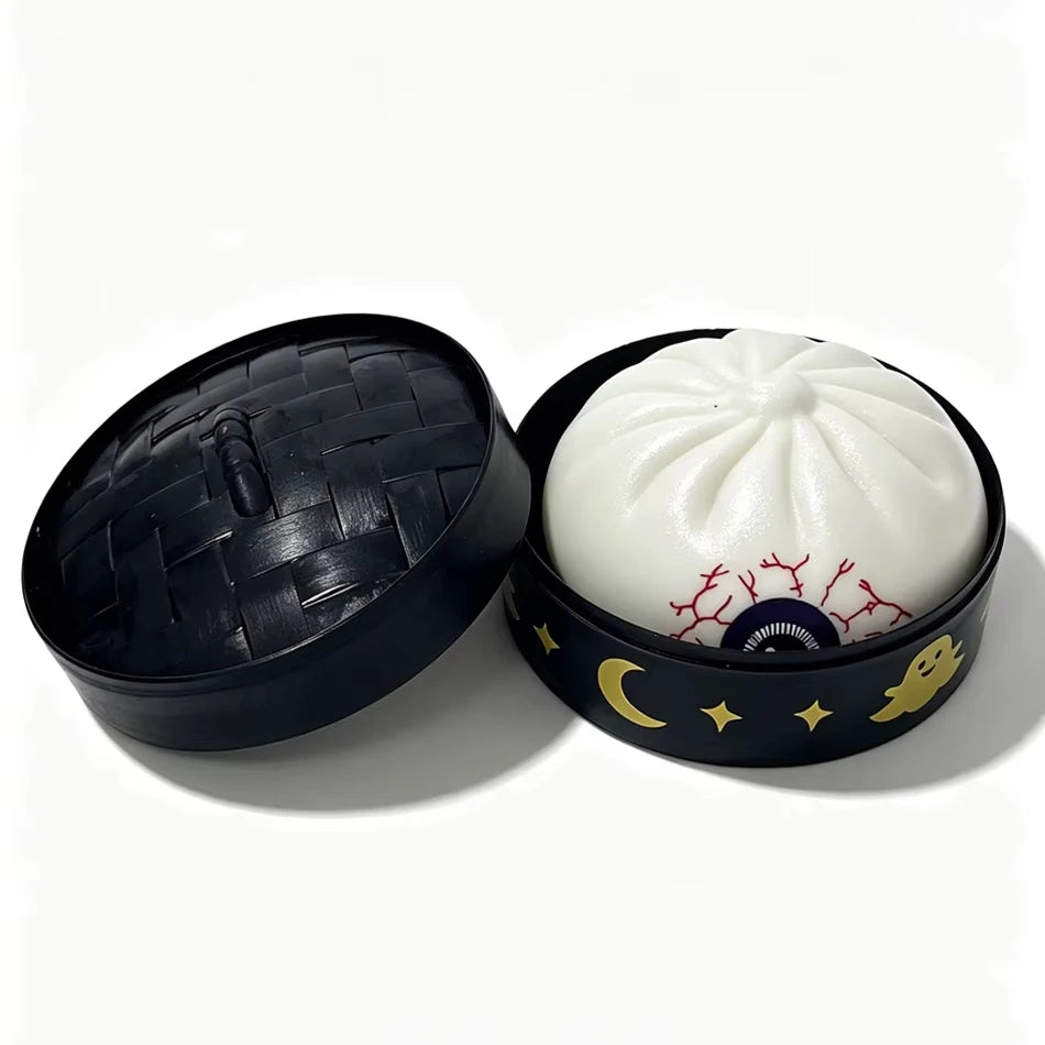 Glitter Squishy Blind  Pumpkin Eyeball Halloween