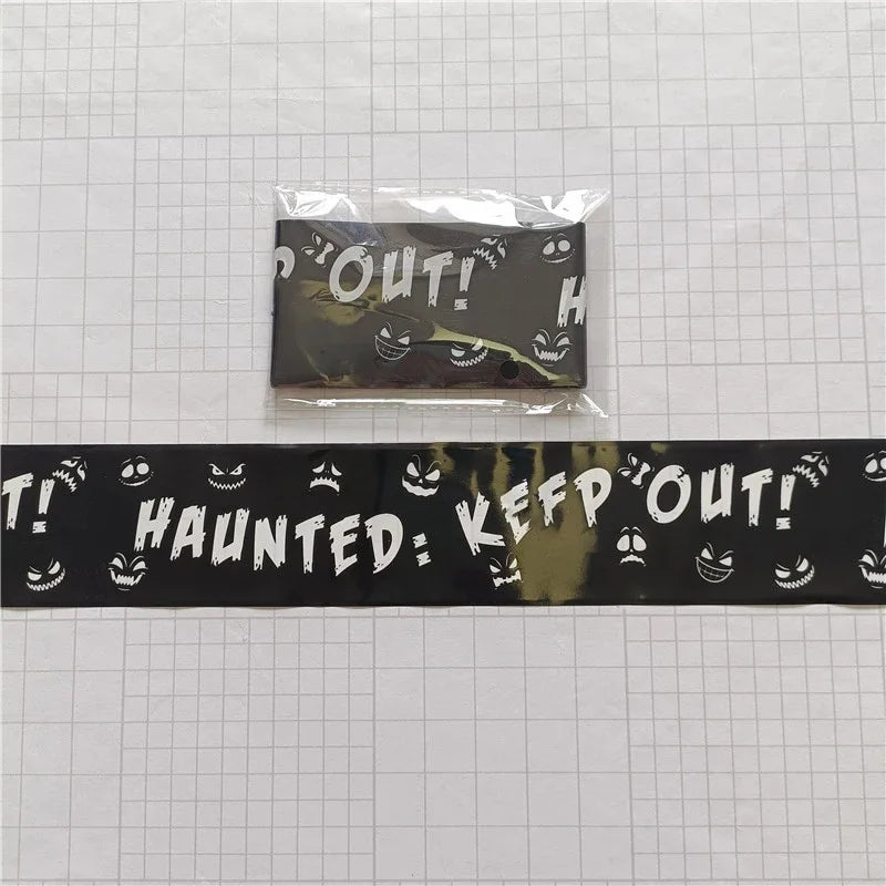 Party Decoration Warning Tape Scary Caution