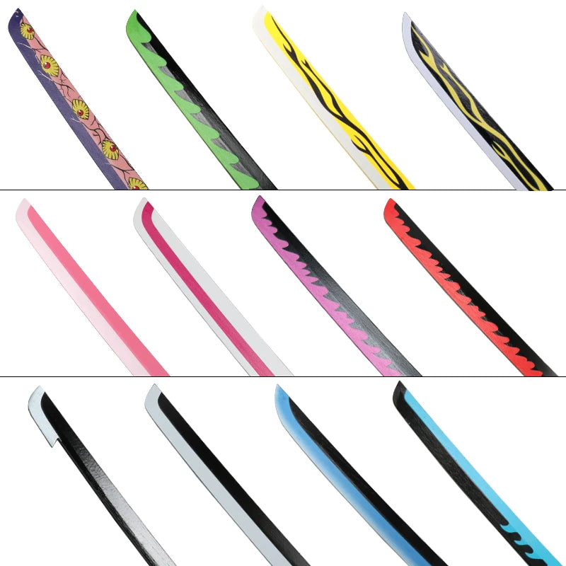 41-Inch Anime-Inspired Samurai Katana Cosplay Prop