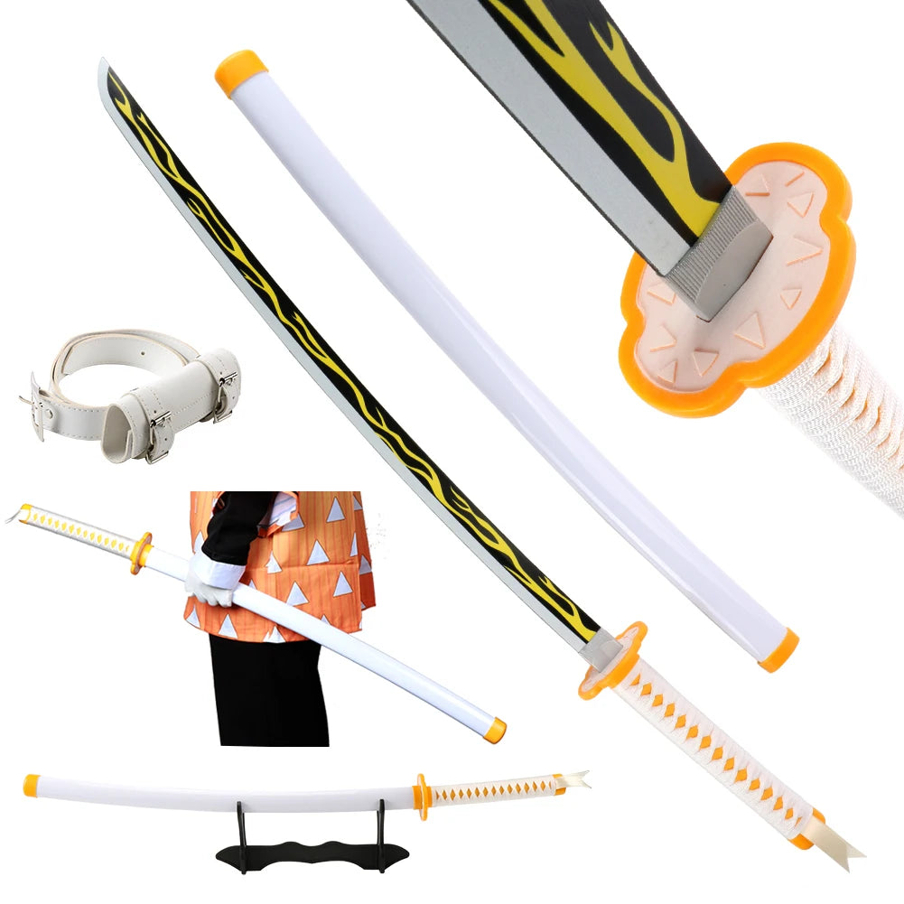 41-Inch Anime-Inspired Samurai Katana Cosplay Prop