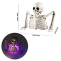 Halloween Glowing Skull Skeleton Human Head