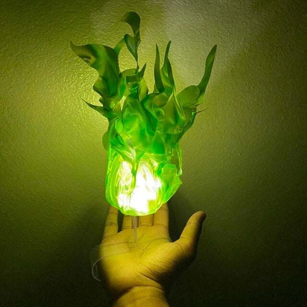 Props Simulation Floating Fireball Halloween