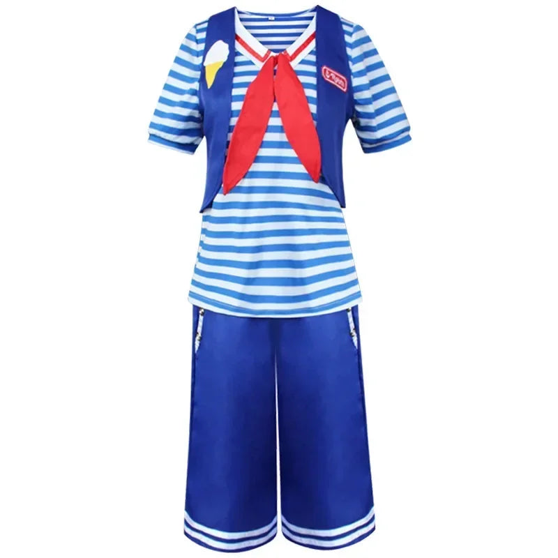 Adult Steve Harrington Sailor Cosplay Costume Set
