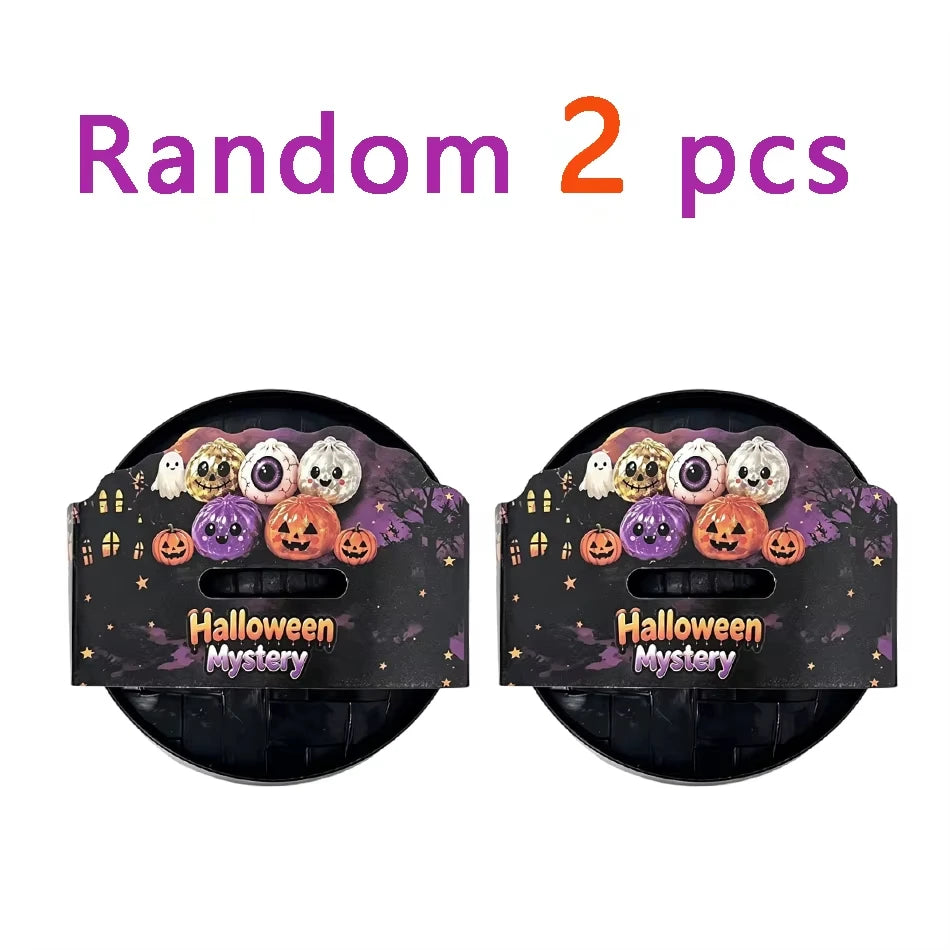 Glitter Squishy Blind  Pumpkin Eyeball Halloween