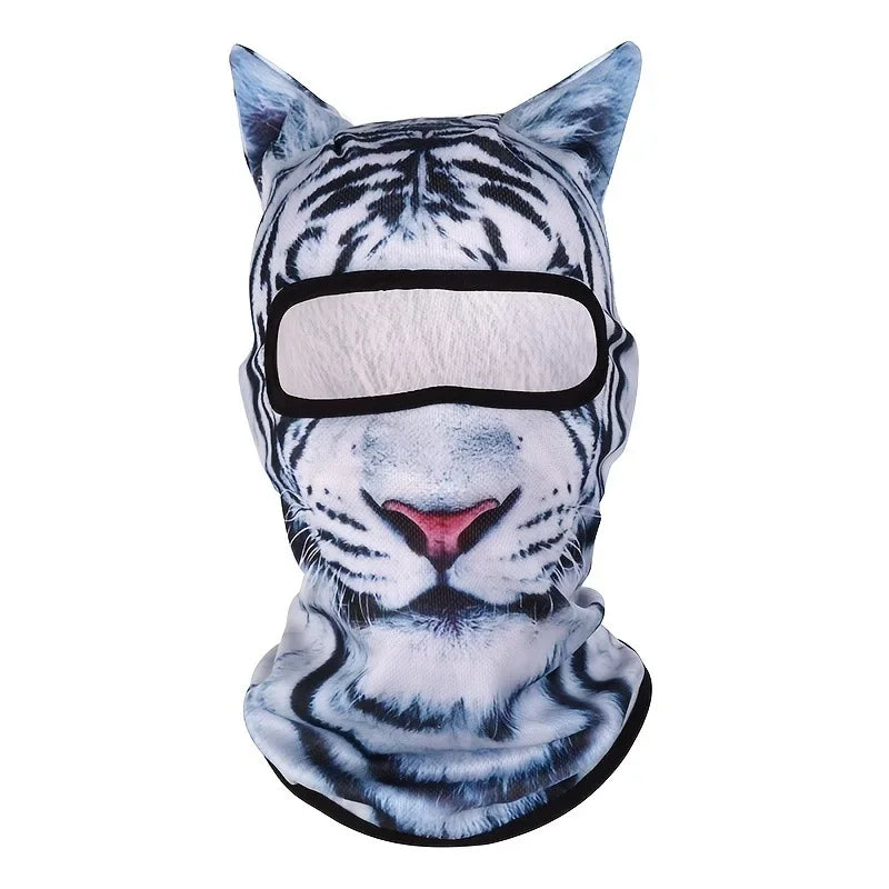 3D Cat Face Full-Coverage Balaclava