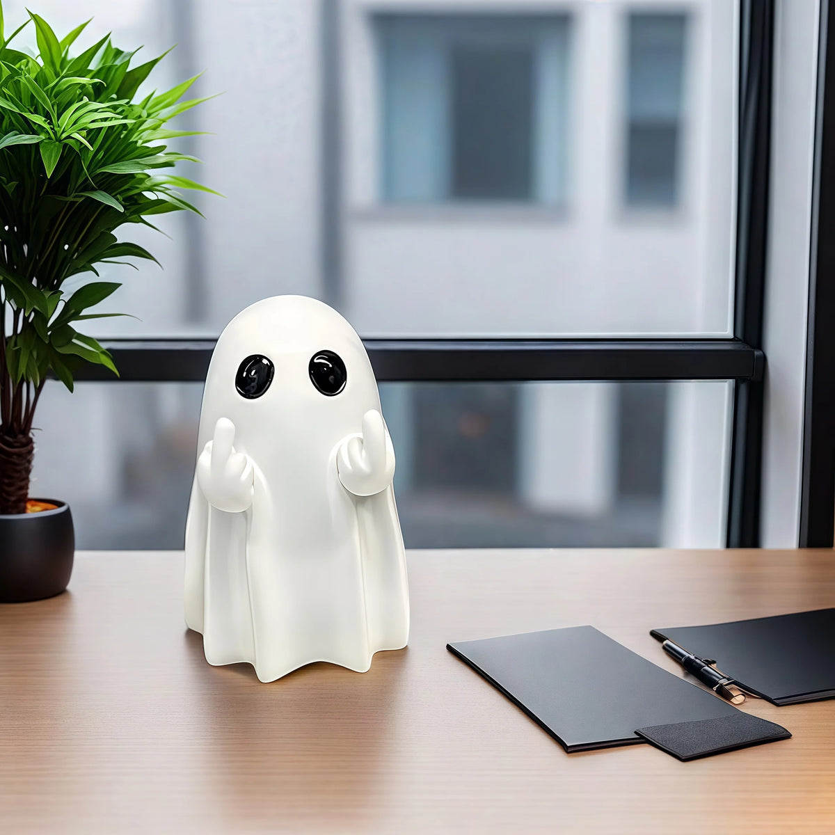 Halloween Refers To Cute Ghost Statues