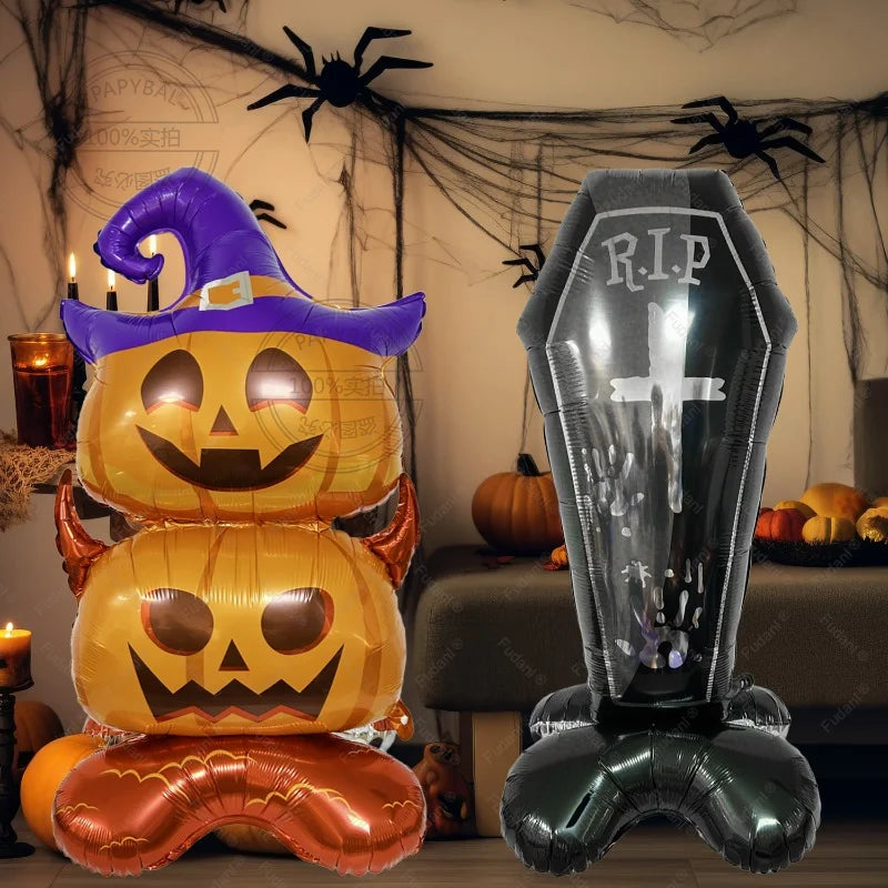 Balloon Giant Ghost Pumpkin