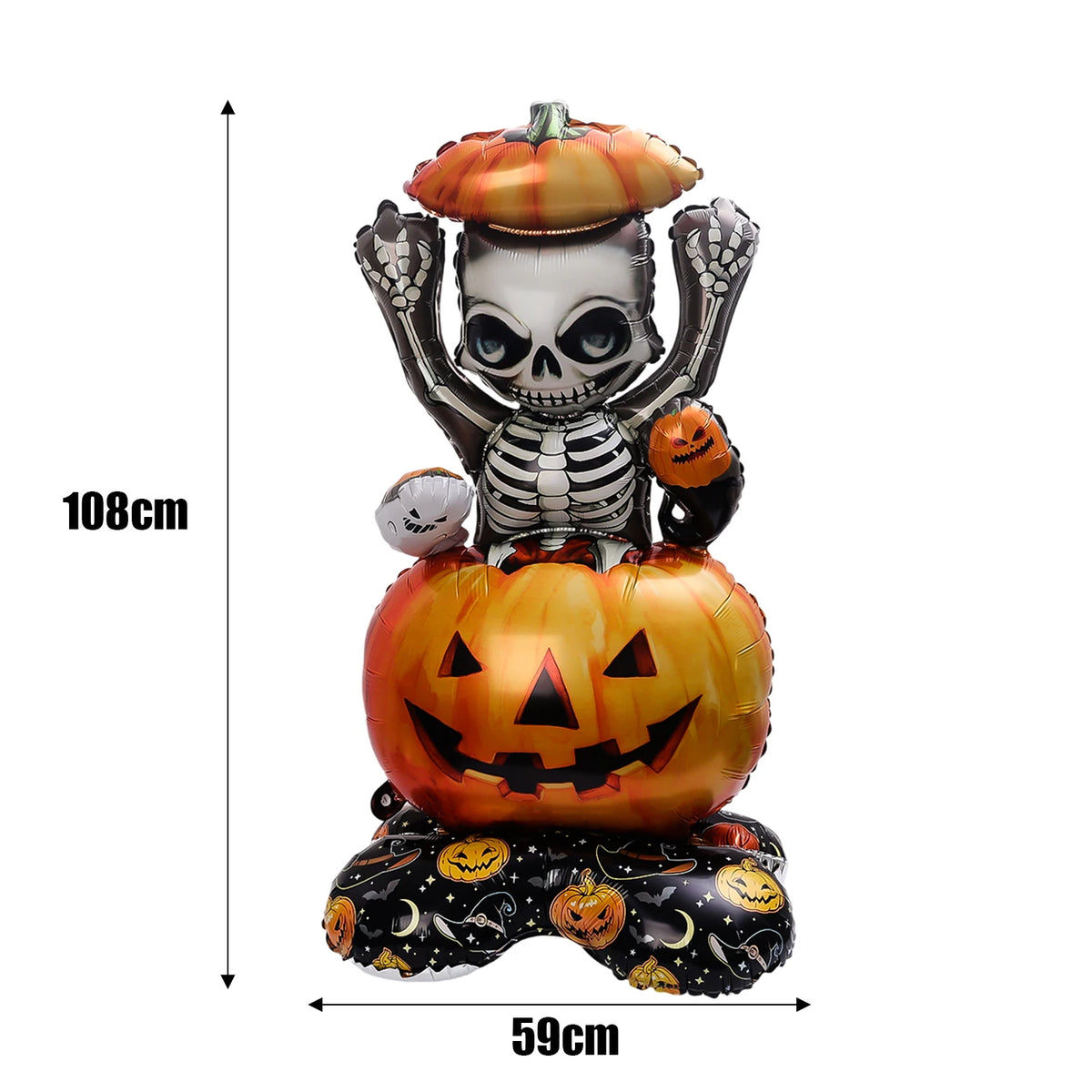 Balloon Giant Ghost Pumpkin