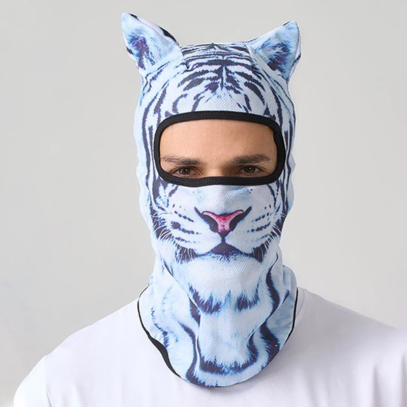 3D Cat Face Full-Coverage Balaclava