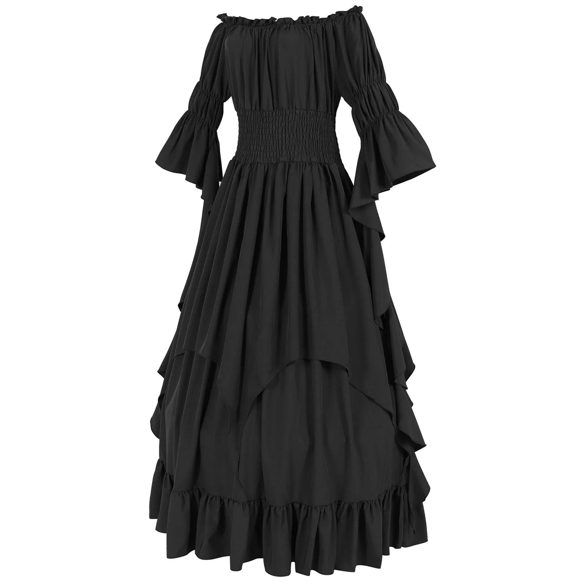 Medieval Renaissance Off-Shoulder Costume Dress