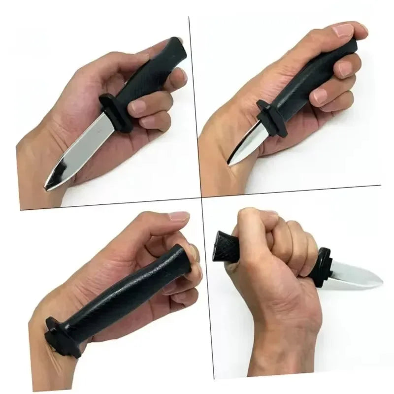 Halloween Decoration Props Fake Knives Plastic Retractable Knives Parties Children's Fun Pranks Fake Dagger Horror Trick Props