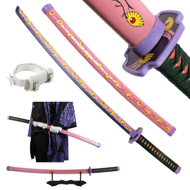 41-Inch Anime-Inspired Samurai Katana Cosplay Prop