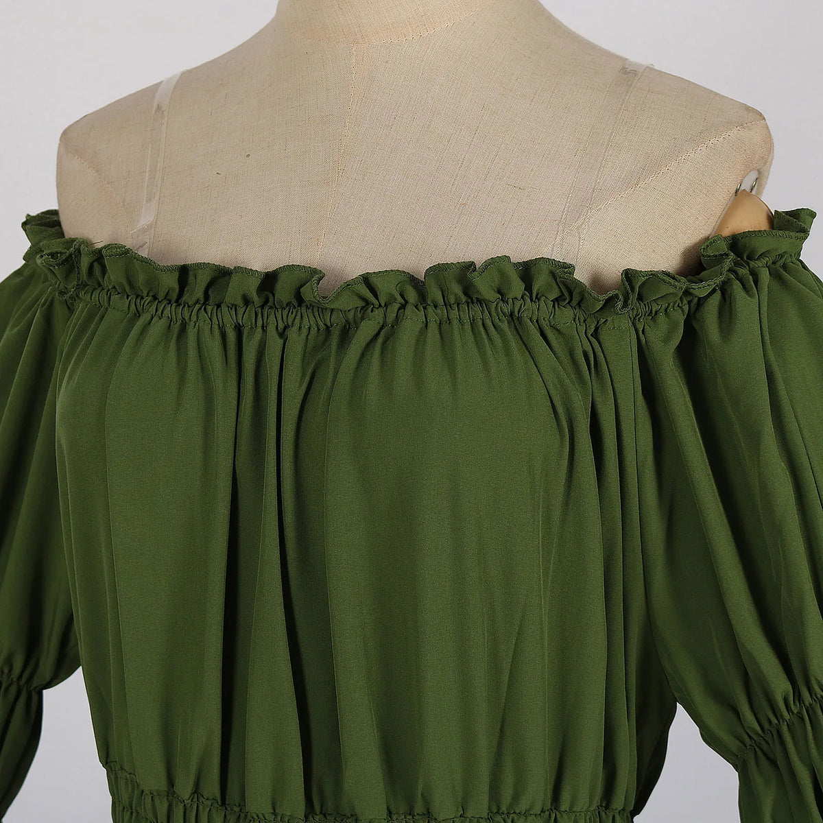 Medieval Renaissance Off-Shoulder Costume Dress