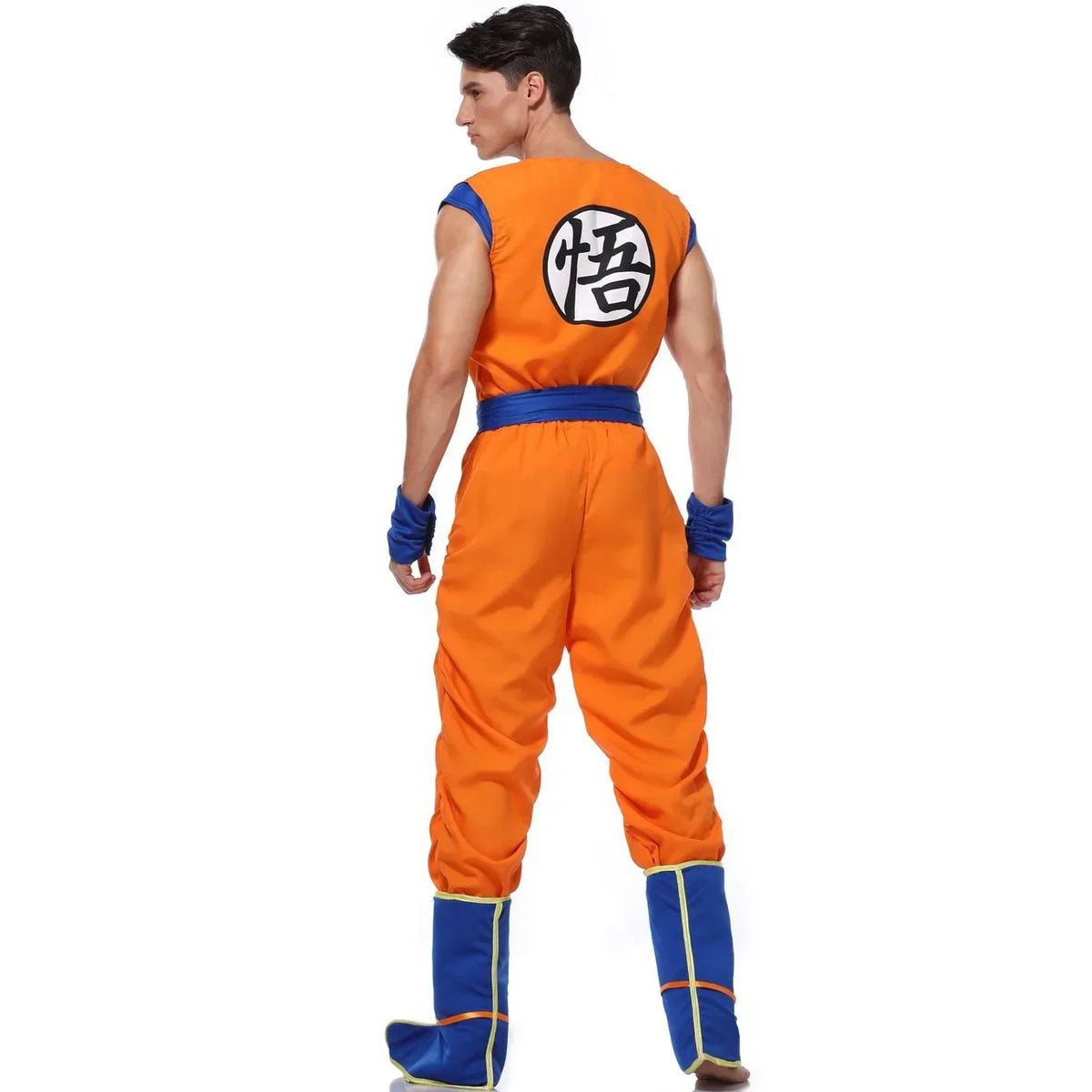 Orange Superhero Jumpsuit – Adult Cosplay Costume