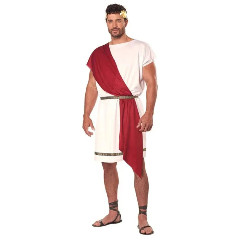 Adult Ancient Warrior Couple Halloween Costume