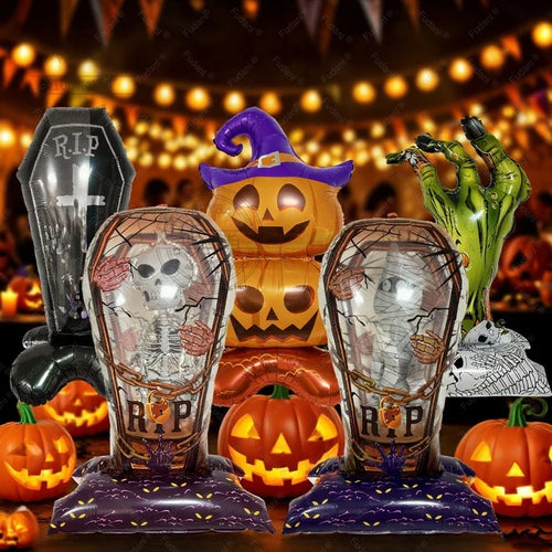 Balloon Giant Ghost Pumpkin