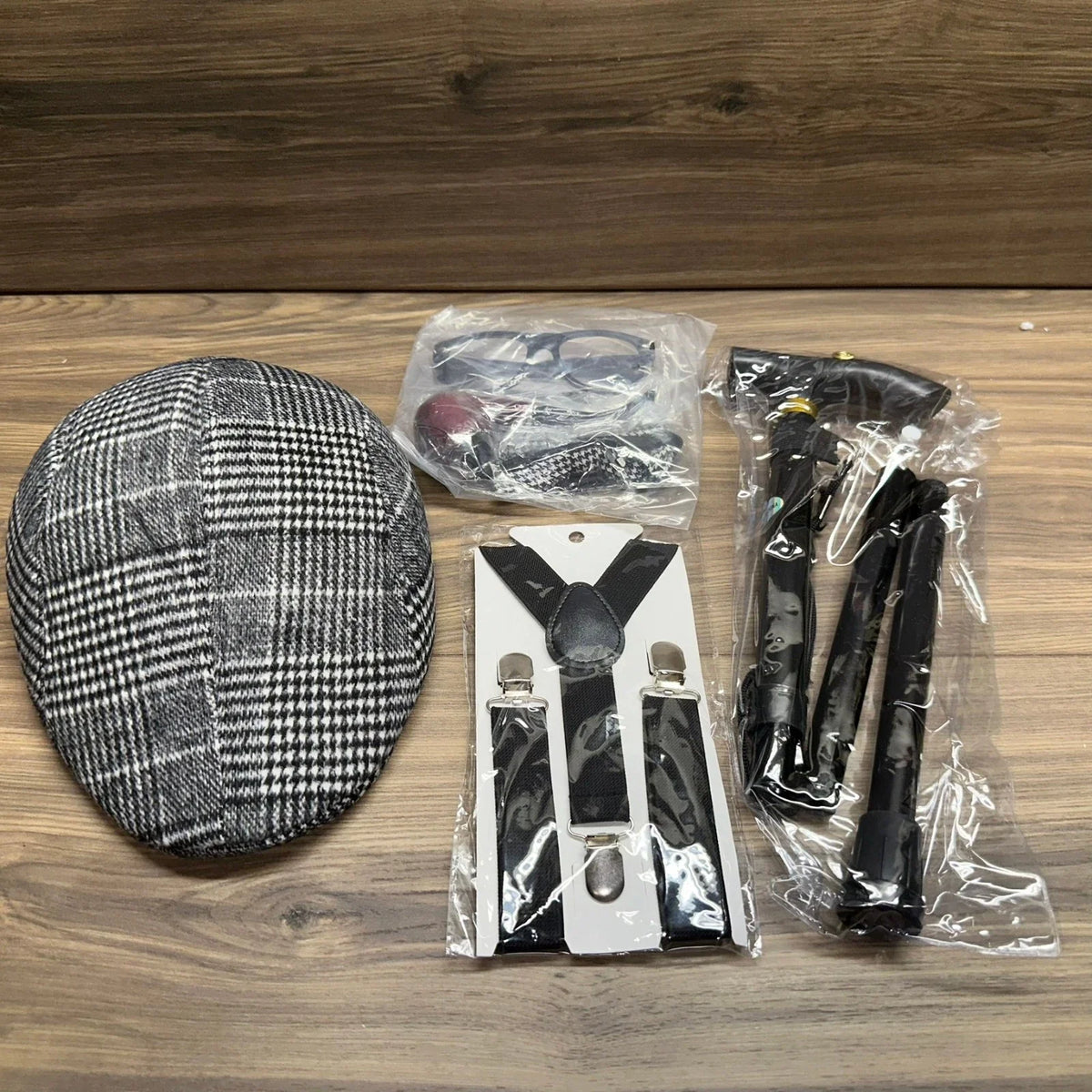 Old Man Grandpa Cosplay Costume Accessory Set