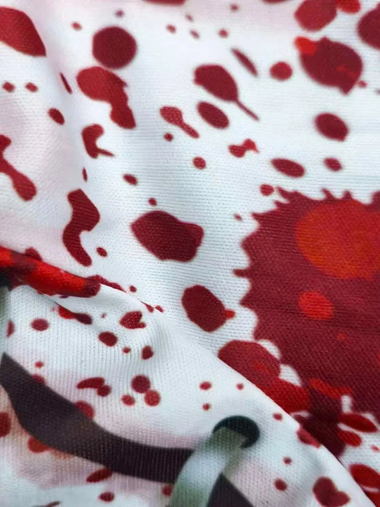 Girls’ Spooky Stitch Print Dress – Halloween Costume