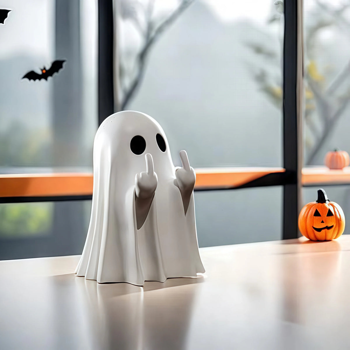 Halloween Refers To Cute Ghost Statues
