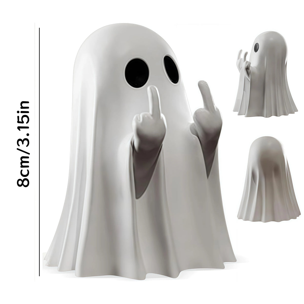 Halloween Refers To Cute Ghost Statues