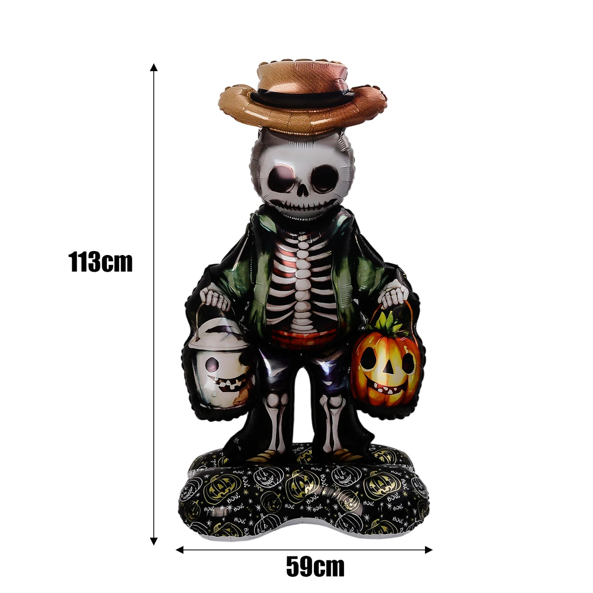 Balloon Giant Ghost Pumpkin