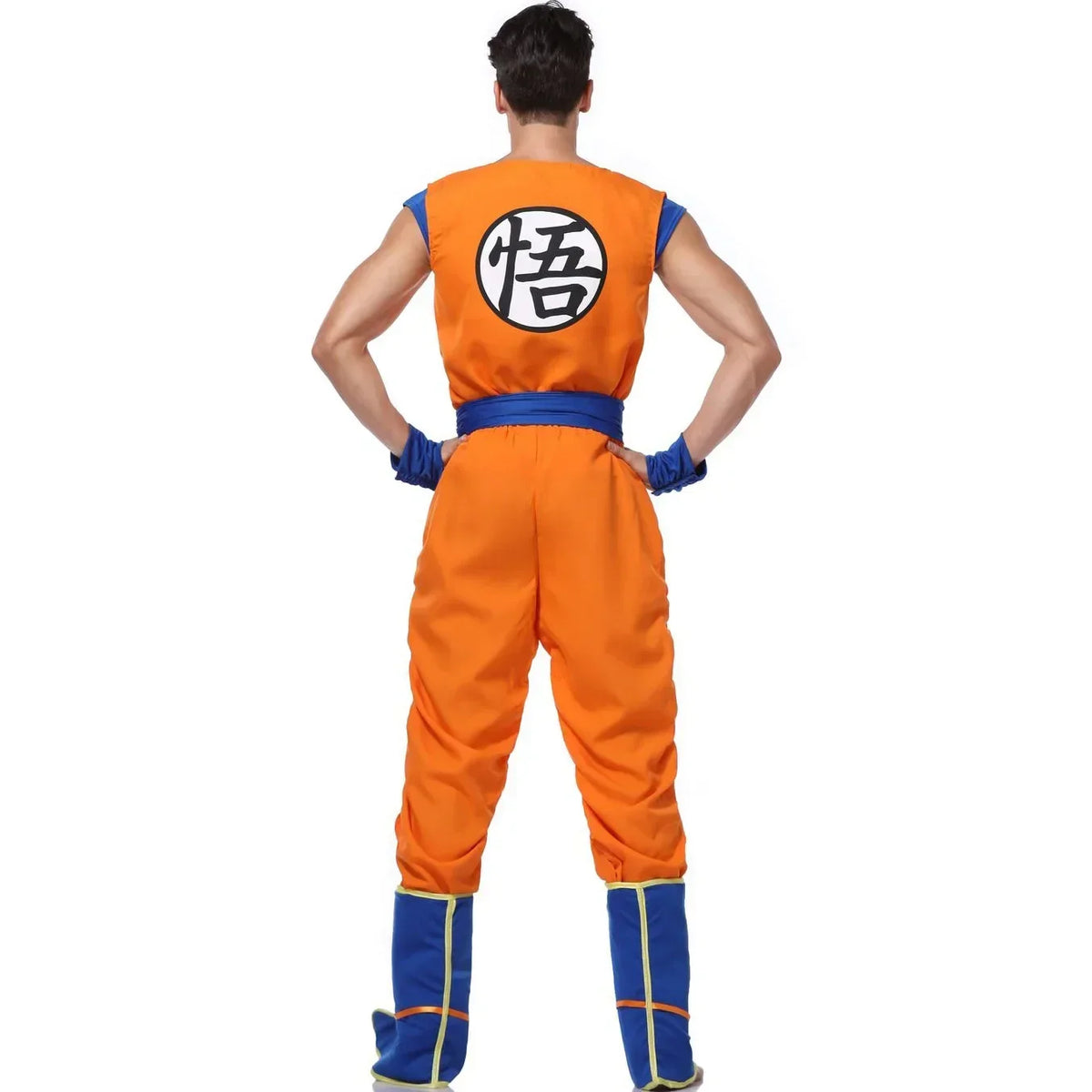 Orange Superhero Jumpsuit – Adult Cosplay Costume