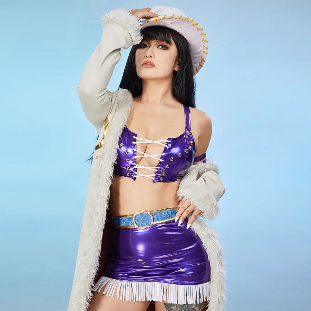Women’s Anime Pirate Costume Set – Halloween Cosplay