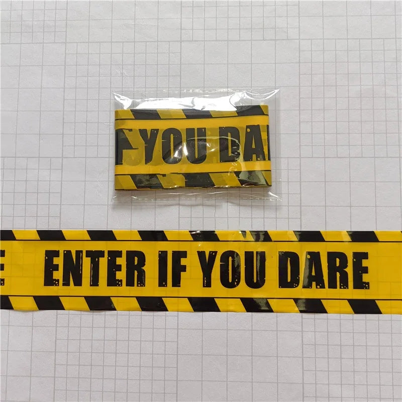 Party Decoration Warning Tape Scary Caution