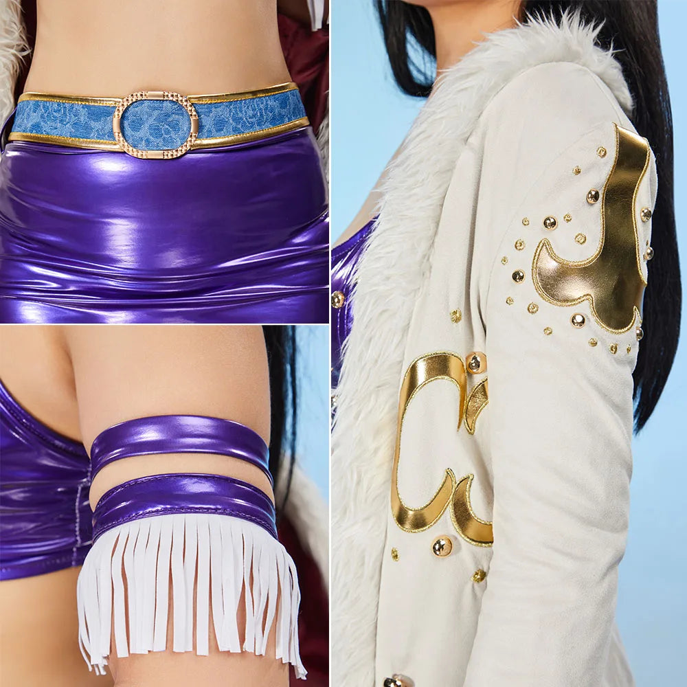 Women’s Anime Pirate Costume Set – Halloween Cosplay