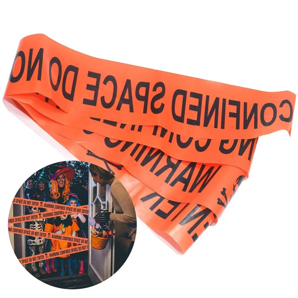 Party Decoration Warning Tape Scary Caution