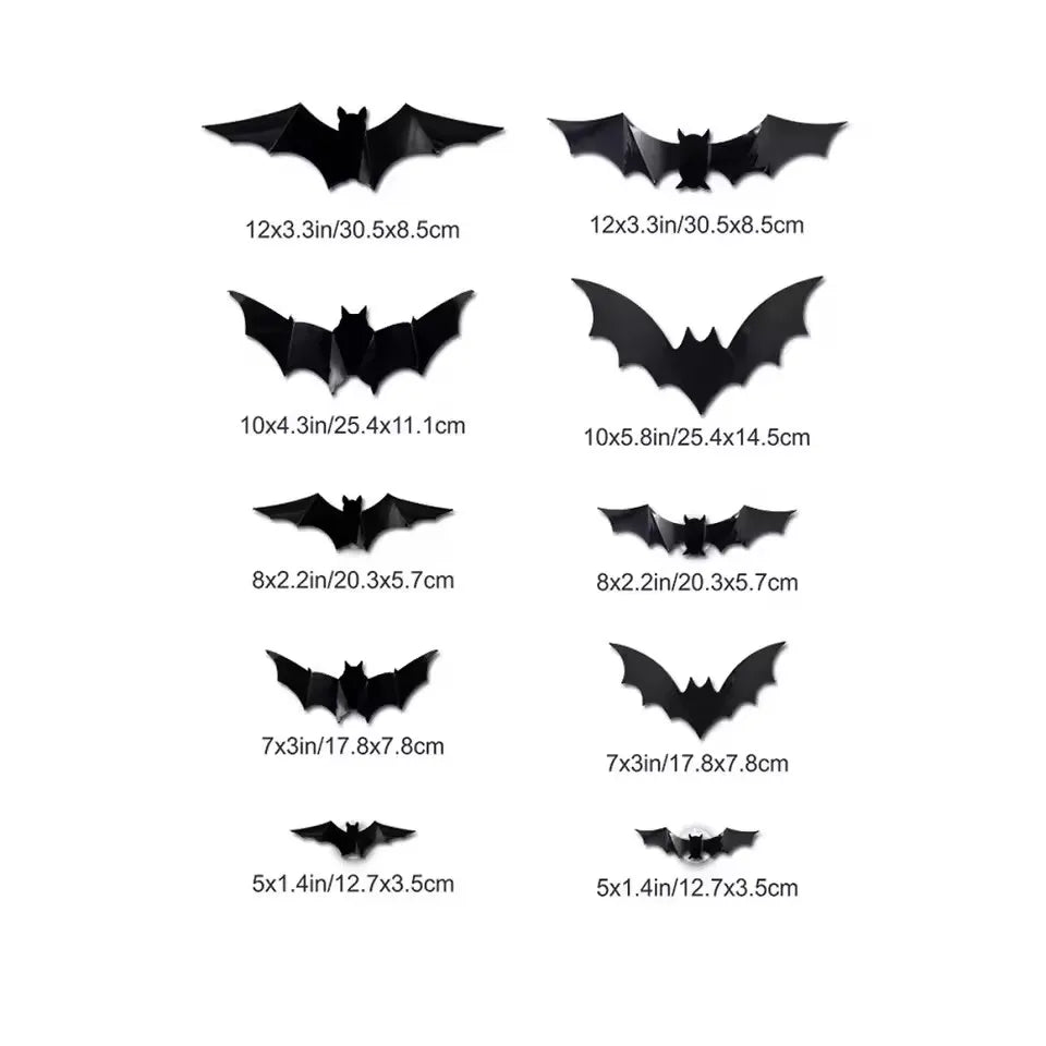 LED Night Light 3D Stereoscopic Bat Wall