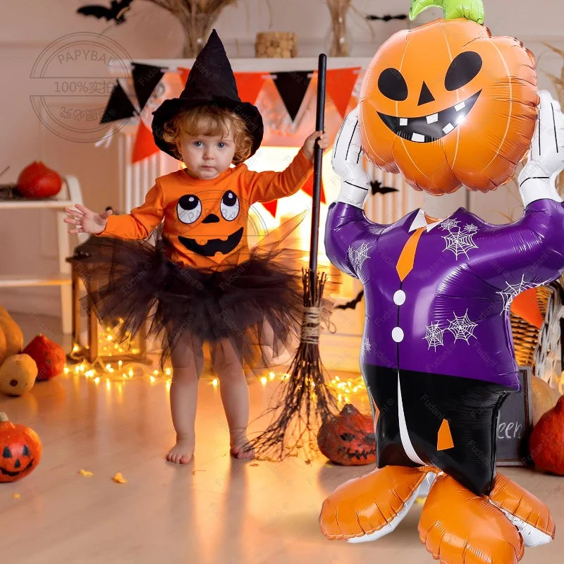 Balloon Giant Ghost Pumpkin