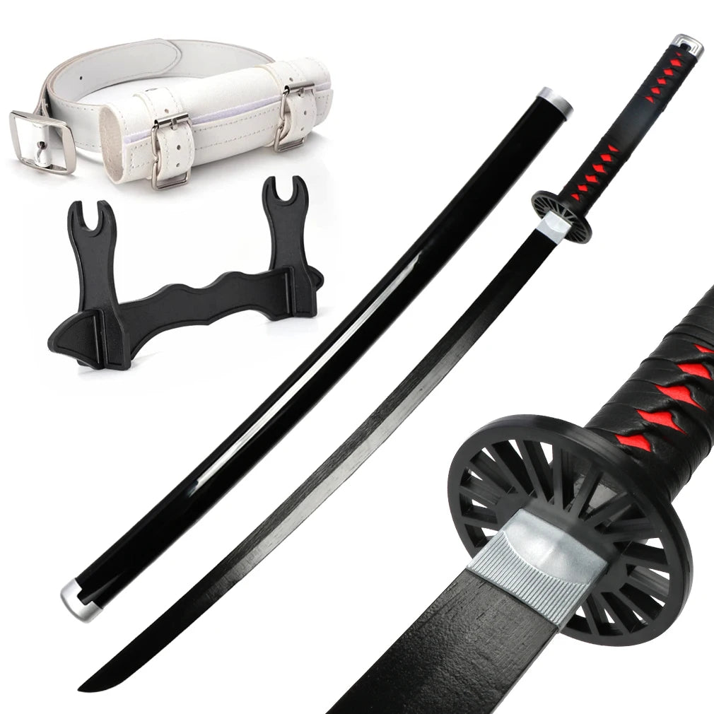 41-Inch Anime-Inspired Samurai Katana Cosplay Prop