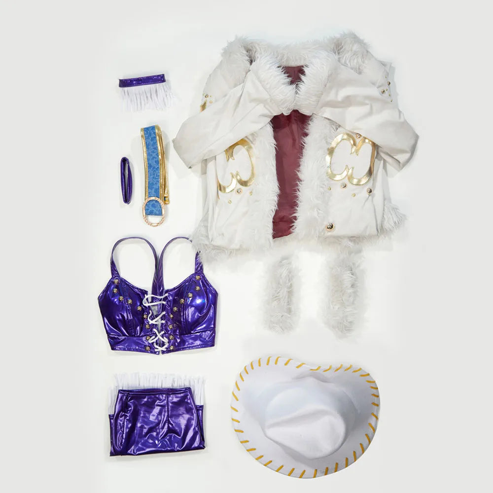 Women’s Anime Pirate Costume Set – Halloween Cosplay