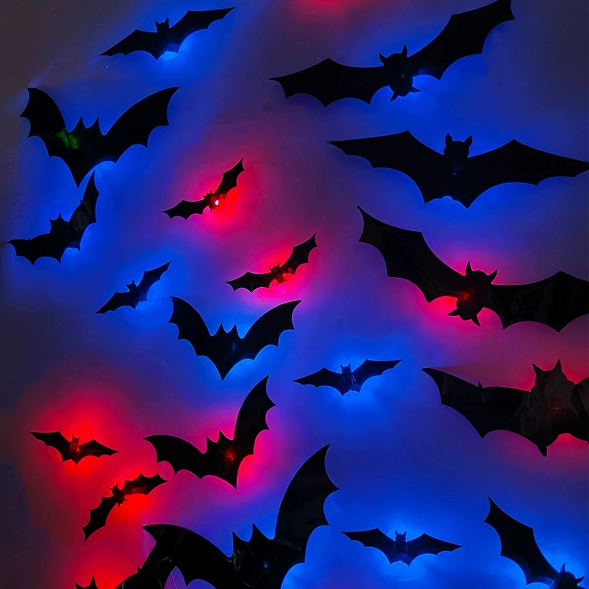LED Night Light 3D Stereoscopic Bat Wall