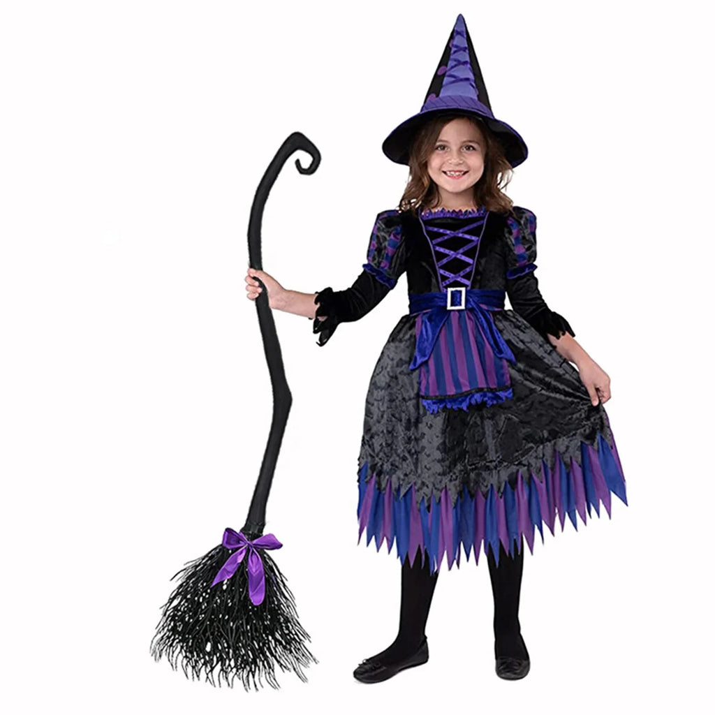Magic Witch Broom Halloween Cosplay Prop