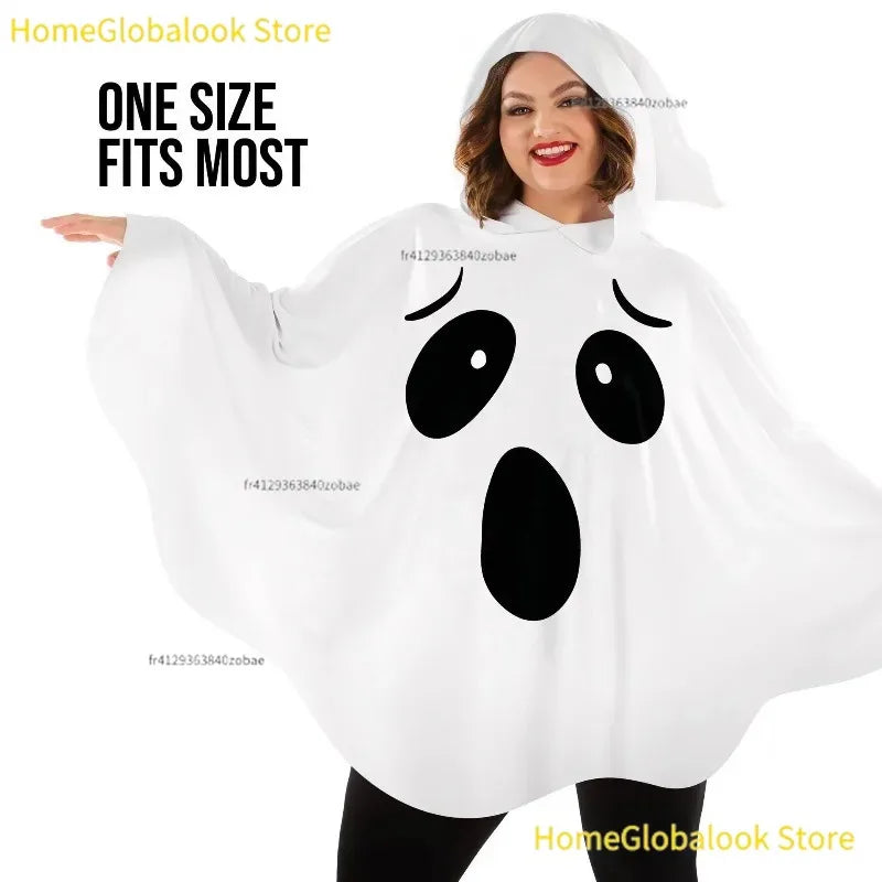 White Bat Witch Costume Set – Halloween Cosplay Outfit