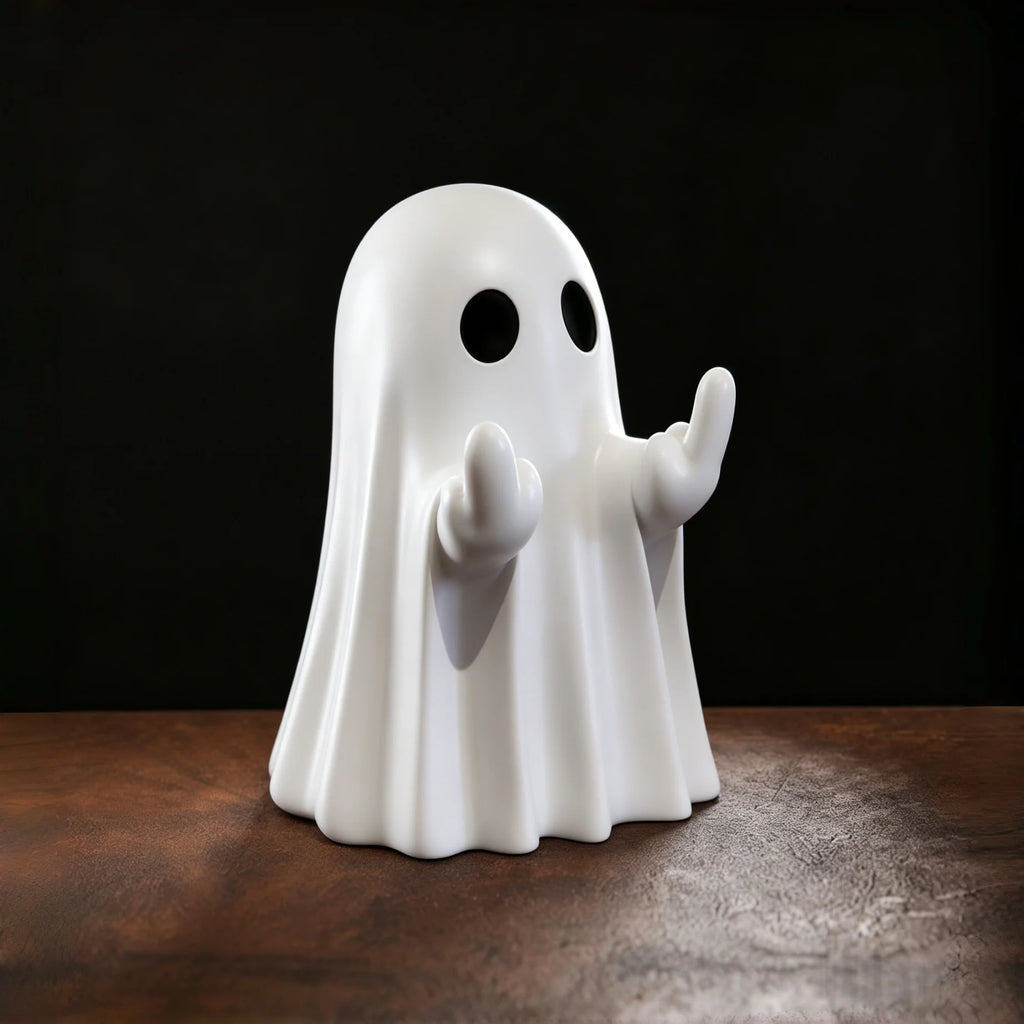 Halloween Refers To Cute Ghost Statues