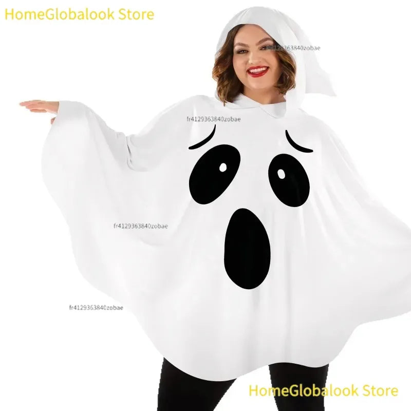White Bat Witch Costume Set – Halloween Cosplay Outfit