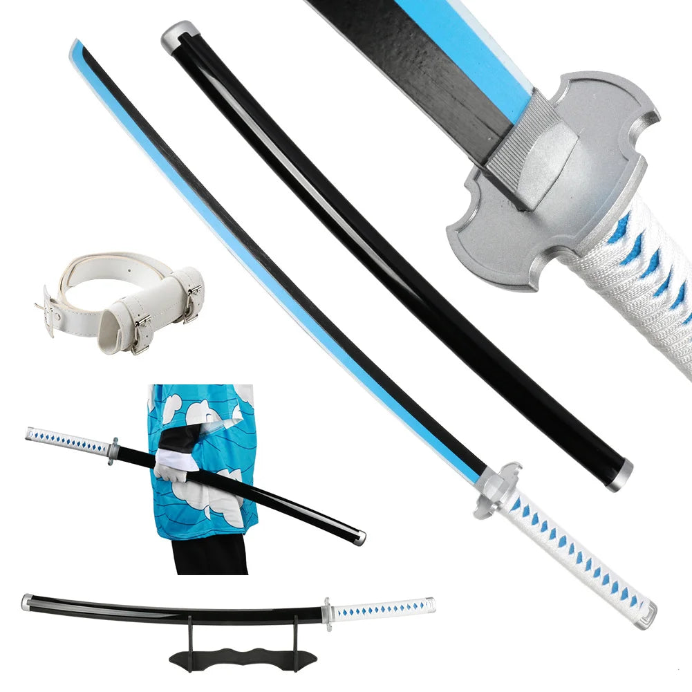 41-Inch Anime-Inspired Samurai Katana Cosplay Prop