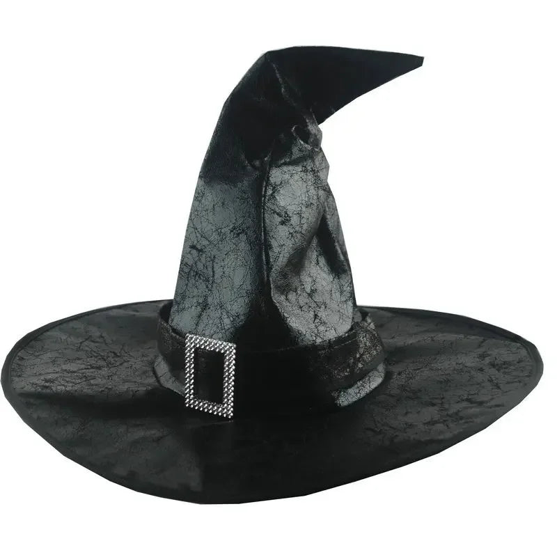 Halloween Witch Hat, Wizard Hat Prop, Black Pointed Wizard Hat, COSPAY, Masquerade Ball