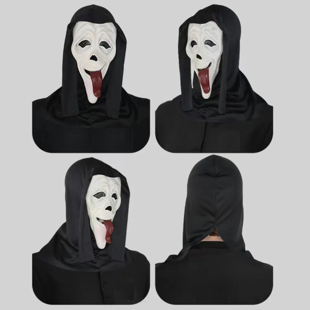 Screaming Skeleton Horror Halloween Mask