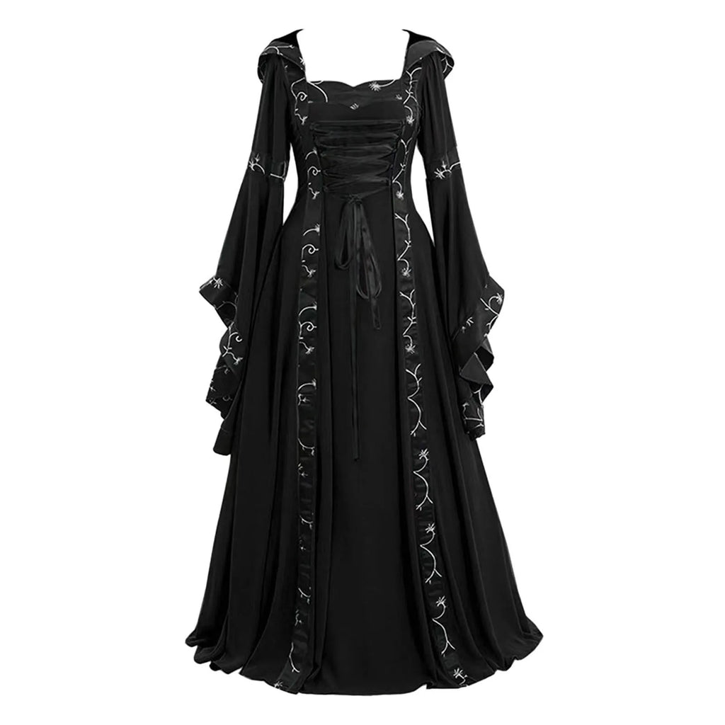 Vintage Gothic Victorian Court Dress
