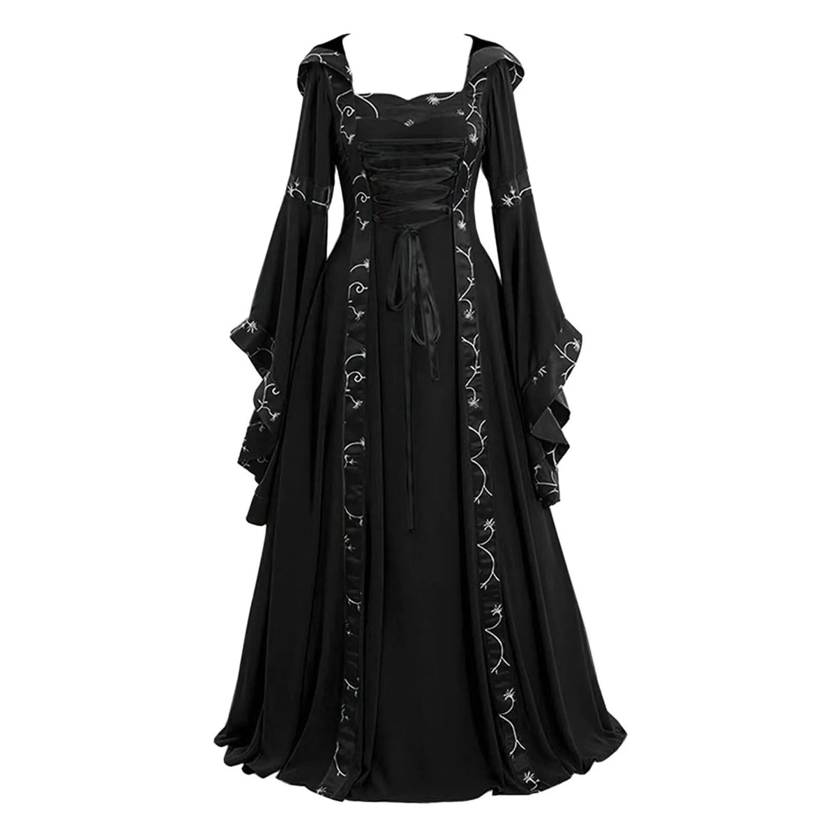 Vintage Gothic Victorian Court Dress