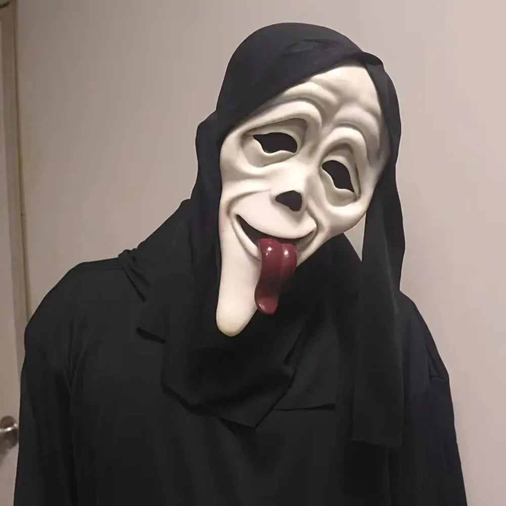 Screaming Skeleton Horror Halloween Mask