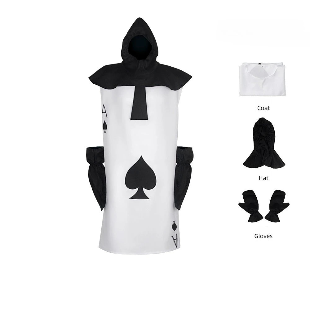 Tale Playing Cards Cosplay Costume