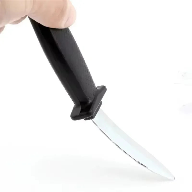 Halloween Decoration Props Fake Knives Plastic Retractable Knives Parties Children's Fun Pranks Fake Dagger Horror Trick Props