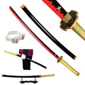 41-Inch Anime-Inspired Samurai Katana Cosplay Prop