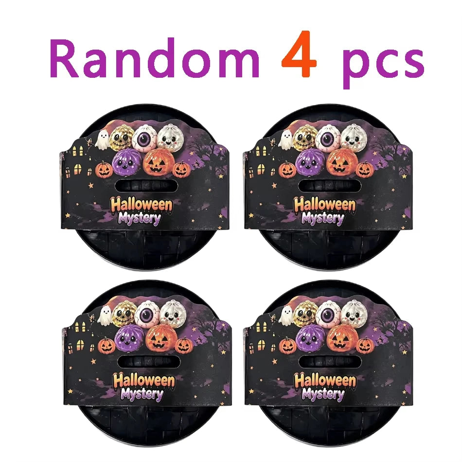 Glitter Squishy Blind  Pumpkin Eyeball Halloween